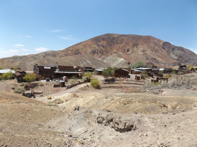 Calico, CA, a former silver mine town, now a ghost town.